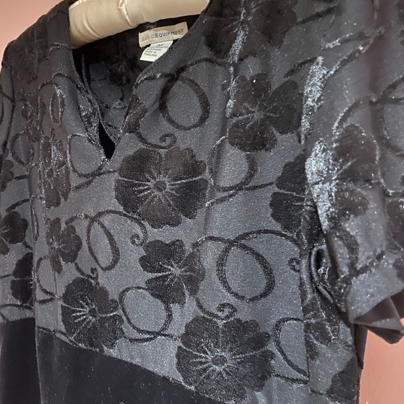 Equipment velvet dress - Picture 3 of 4